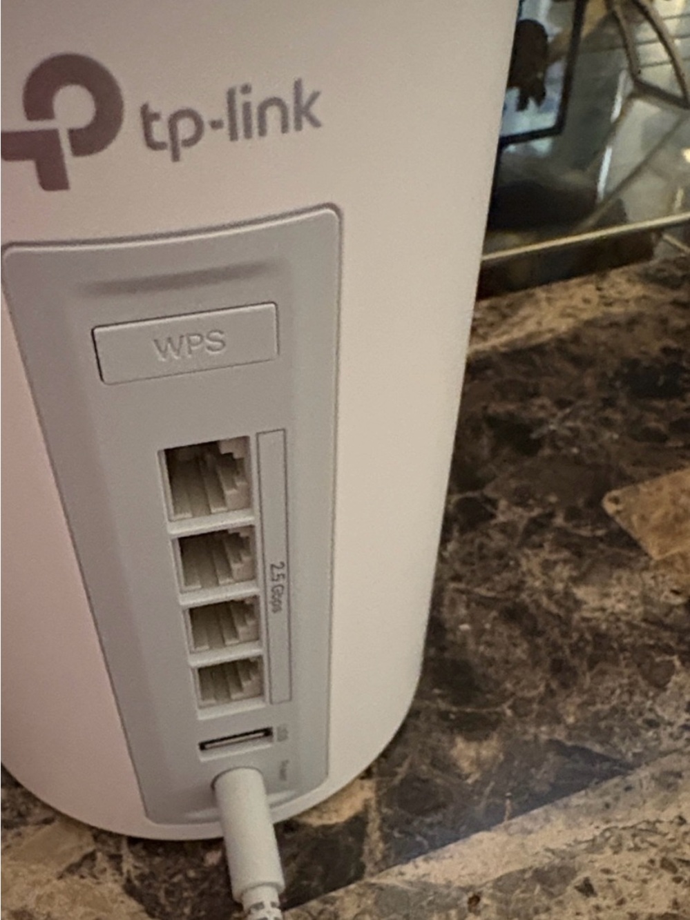TP-Link White Cylindrical Deco Router Accent - Picture 5 of 5